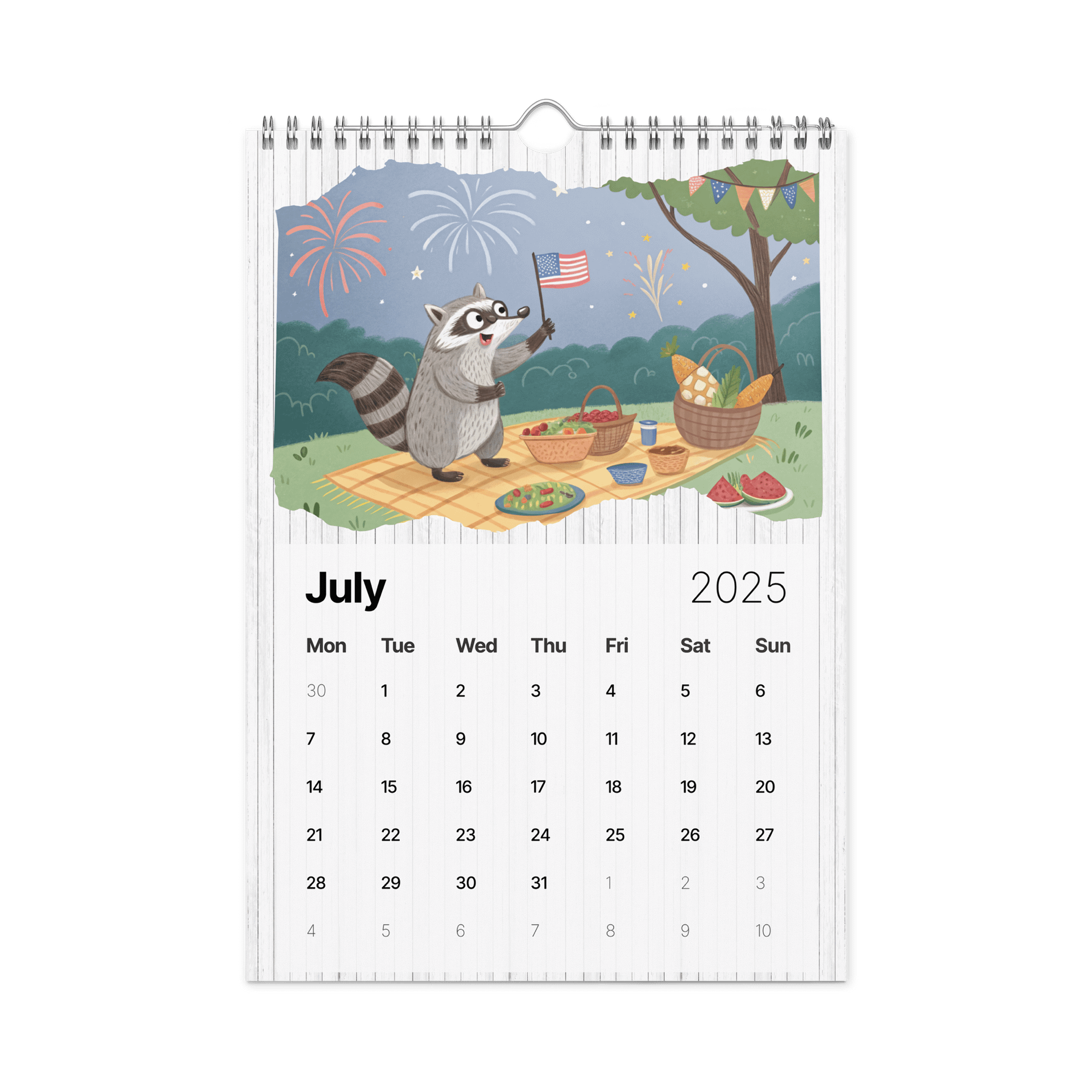 ADORABLE ANIMALS WALL CALENDAR 2026 product image (7)