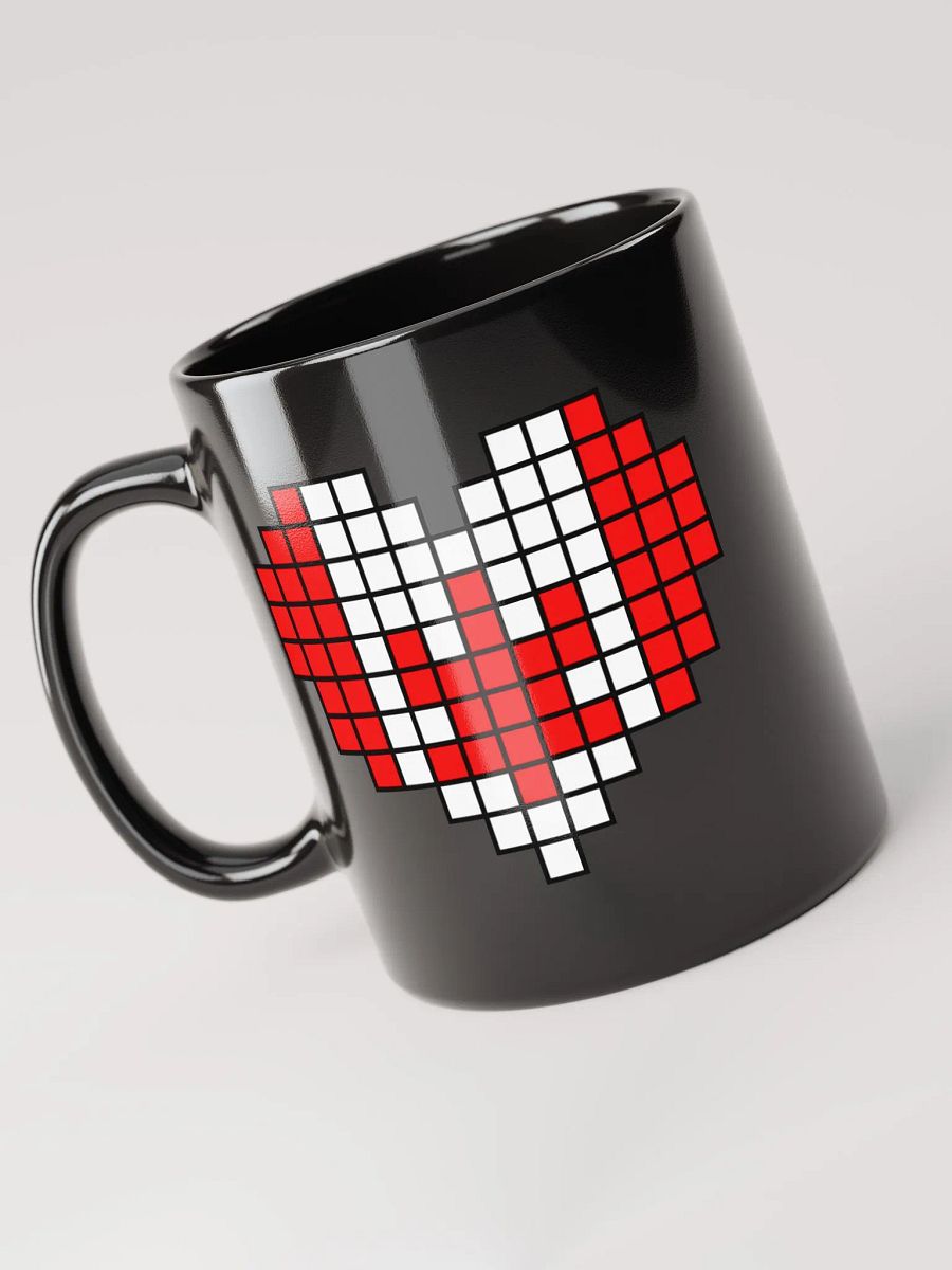 Canada Heart Black Glossy Mug product image (5)