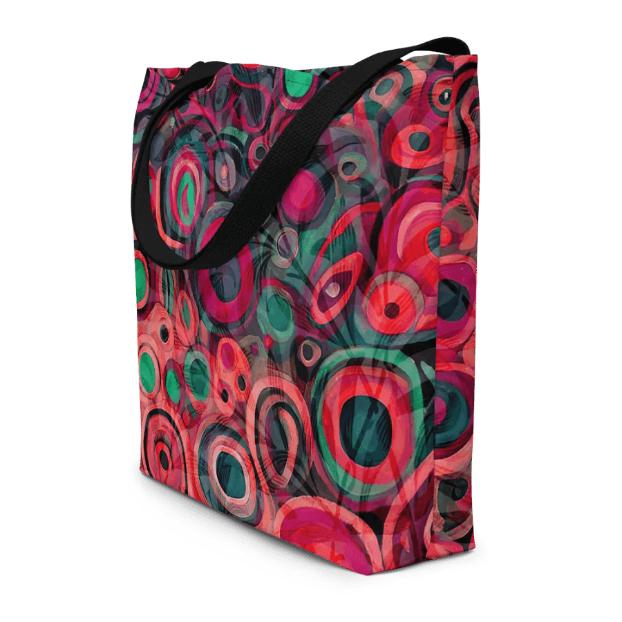 klimt inspired design all over print tote for arty moms and dads friends product image (7)