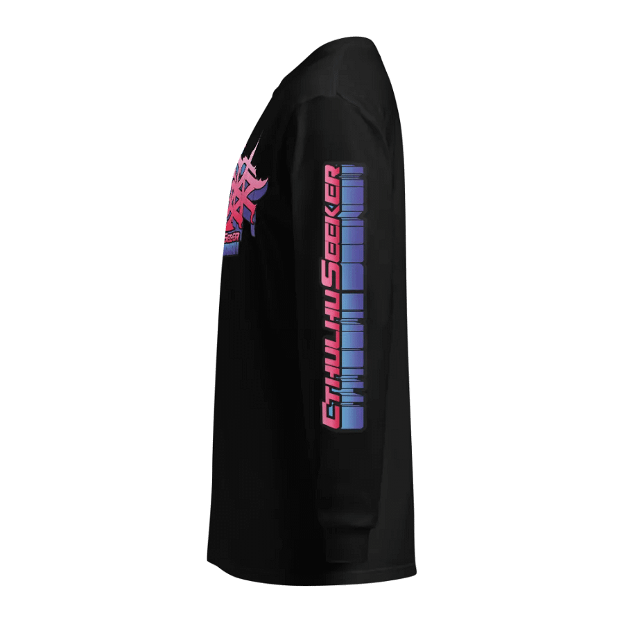 CthulhuSeeker Synthwave -Ver. 6- Longsleeve product image (8)