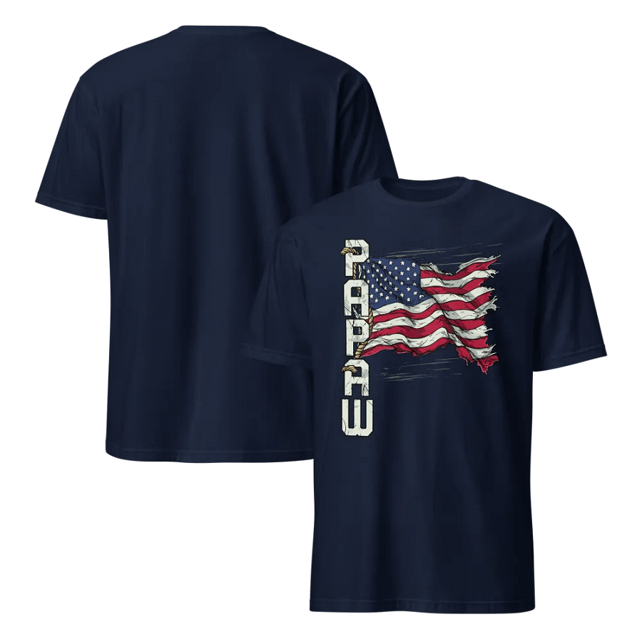 Papaw Torn American Flag product image (15)