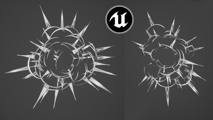 2D Toon FX in Unreal Engine 5.4 Niagara Tutorial product image (1)