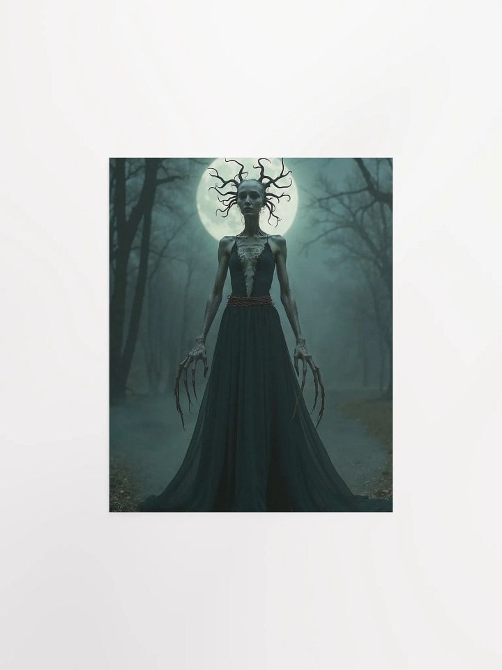 Moonlit Forest Witch Poster product image (6)
