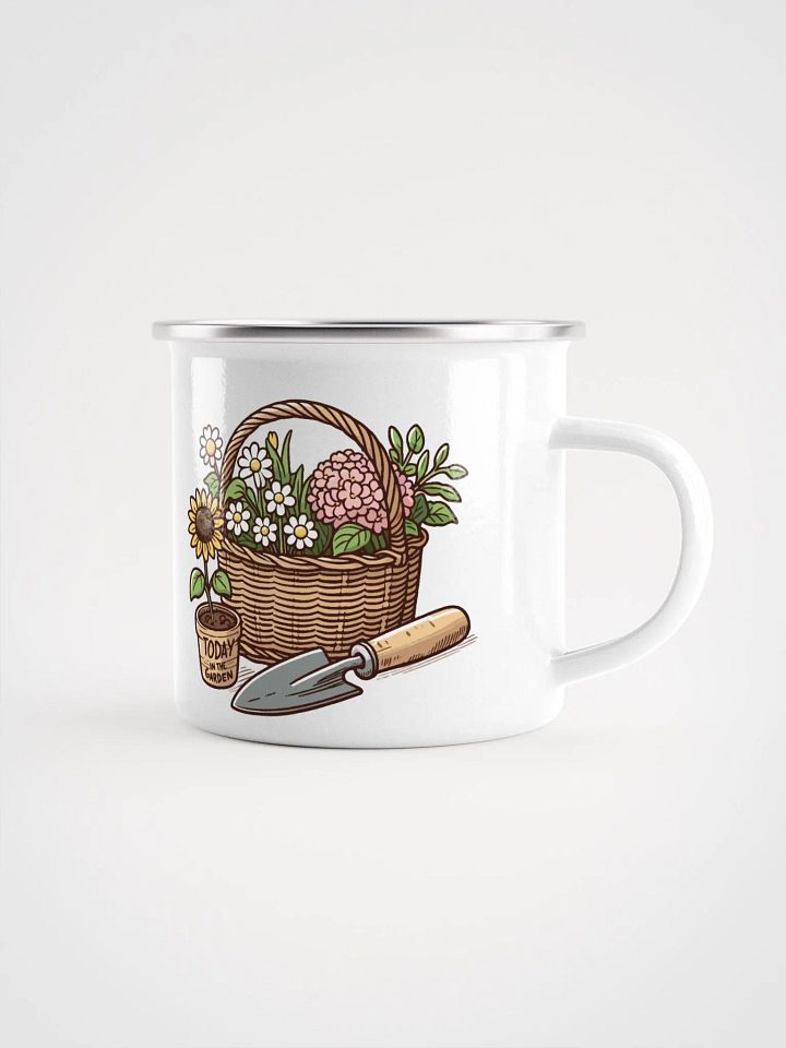 Garden Basket Enamel Mug product image (1)