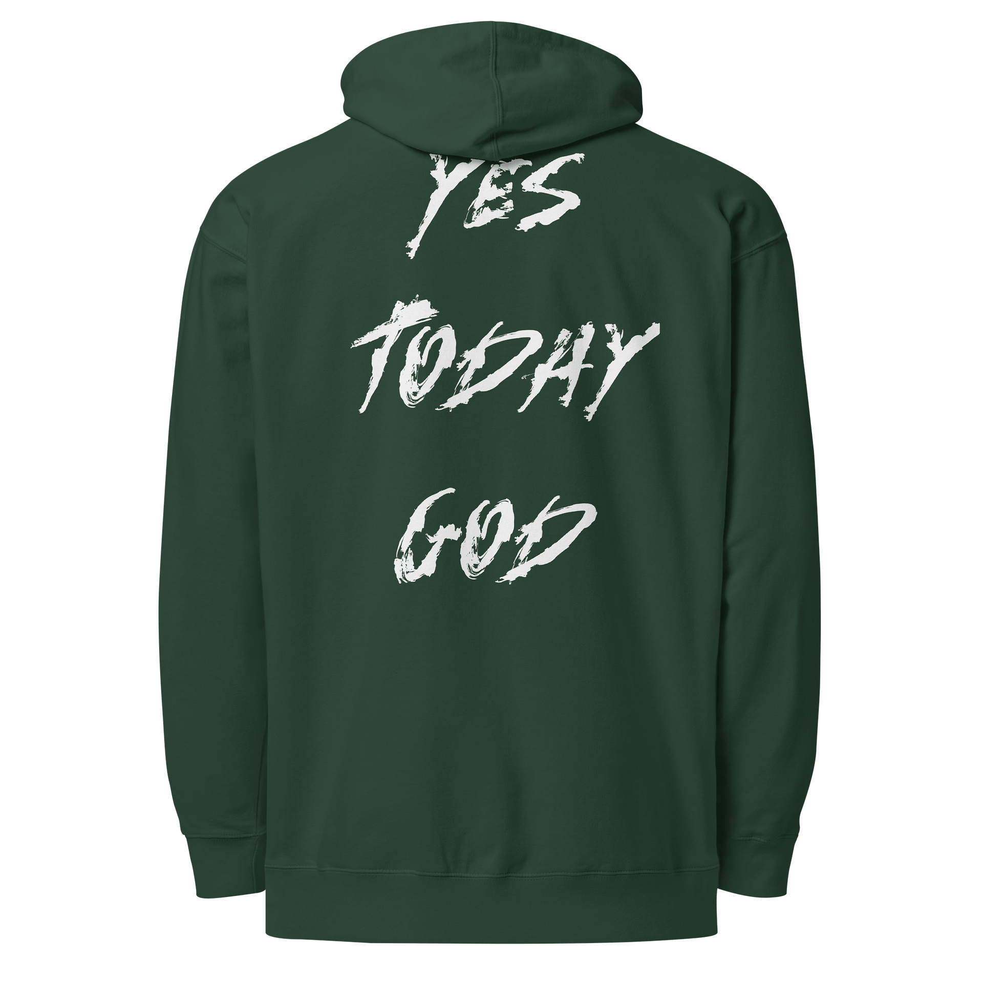 The Lives On HIGH | YTG STEALTH | UNISEX Hoodie | Alpine Green product image (2)