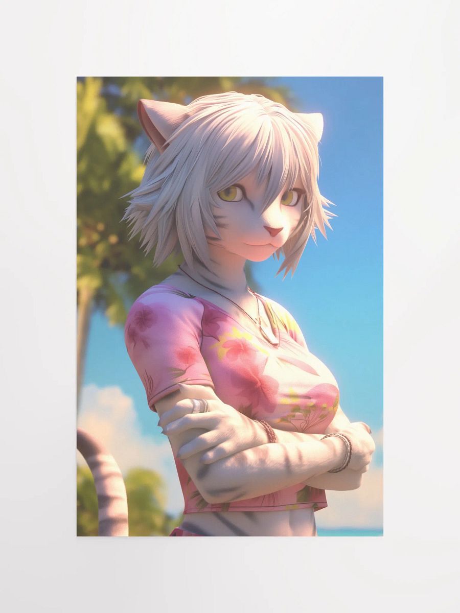 Feline Confidence Matte Poster product image (4)