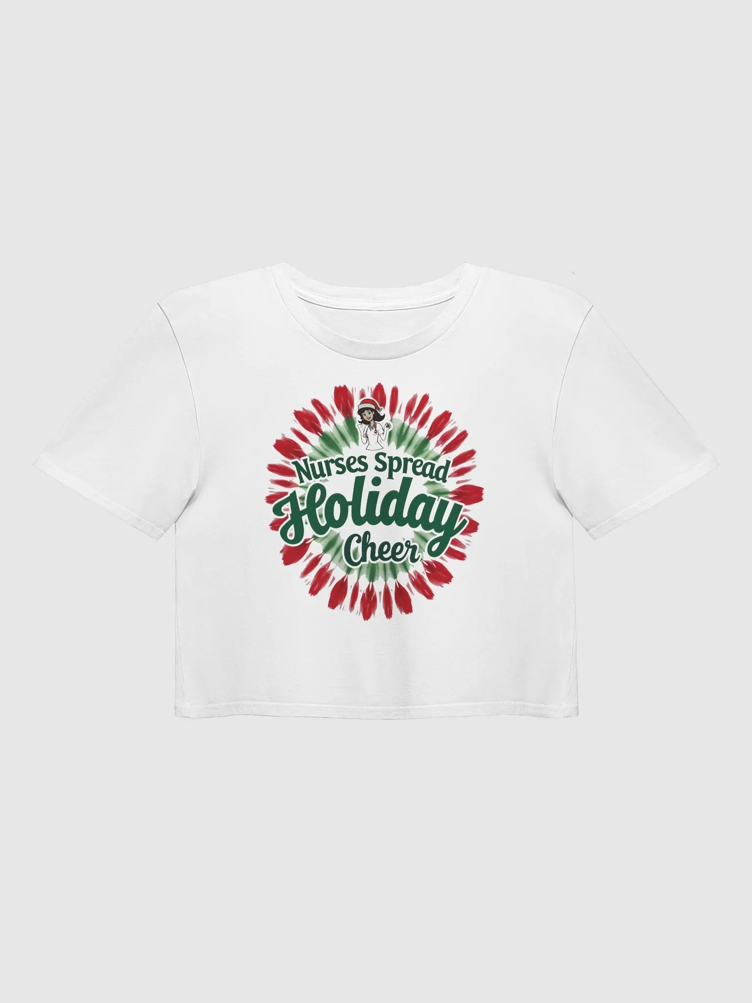 Holiday Cheer Nurses Crop Top product image (5)