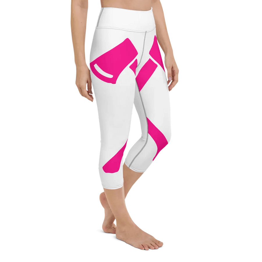 Pink Axes Capri Leggings product image (6)