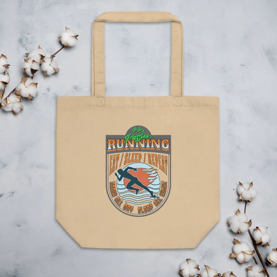 My Passion Running Tote Bag product image (3)