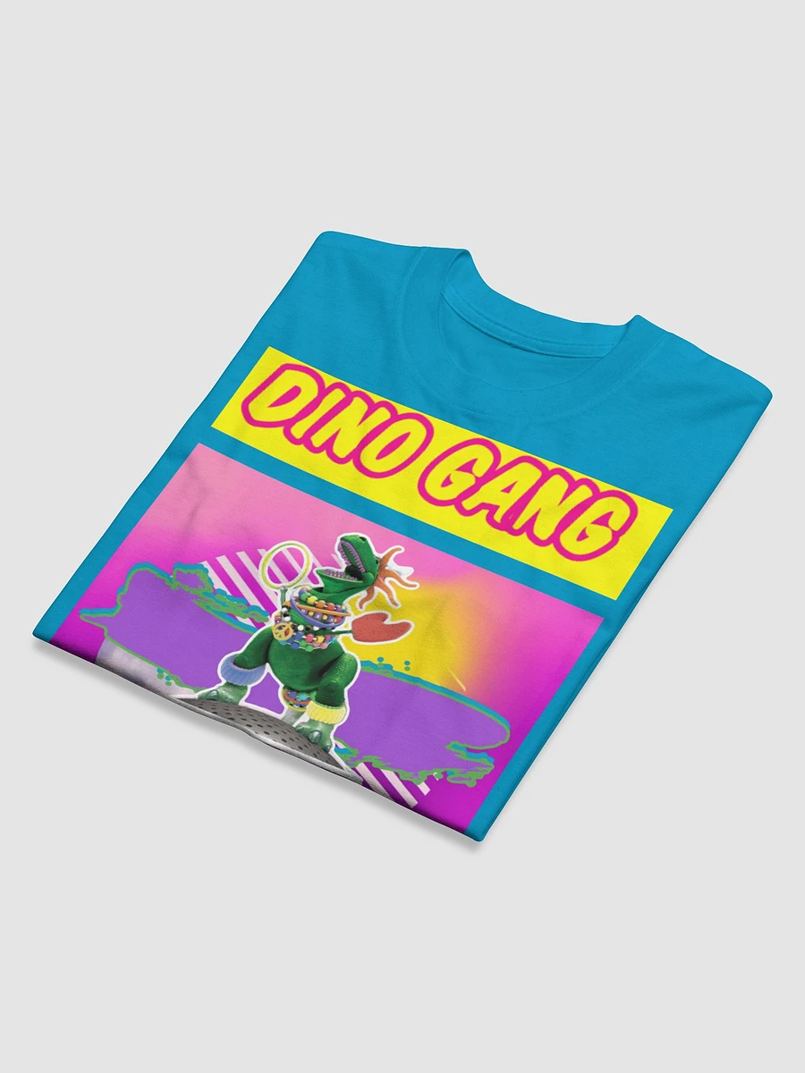 Dino Gang Teal Jersey Tee product image (3)