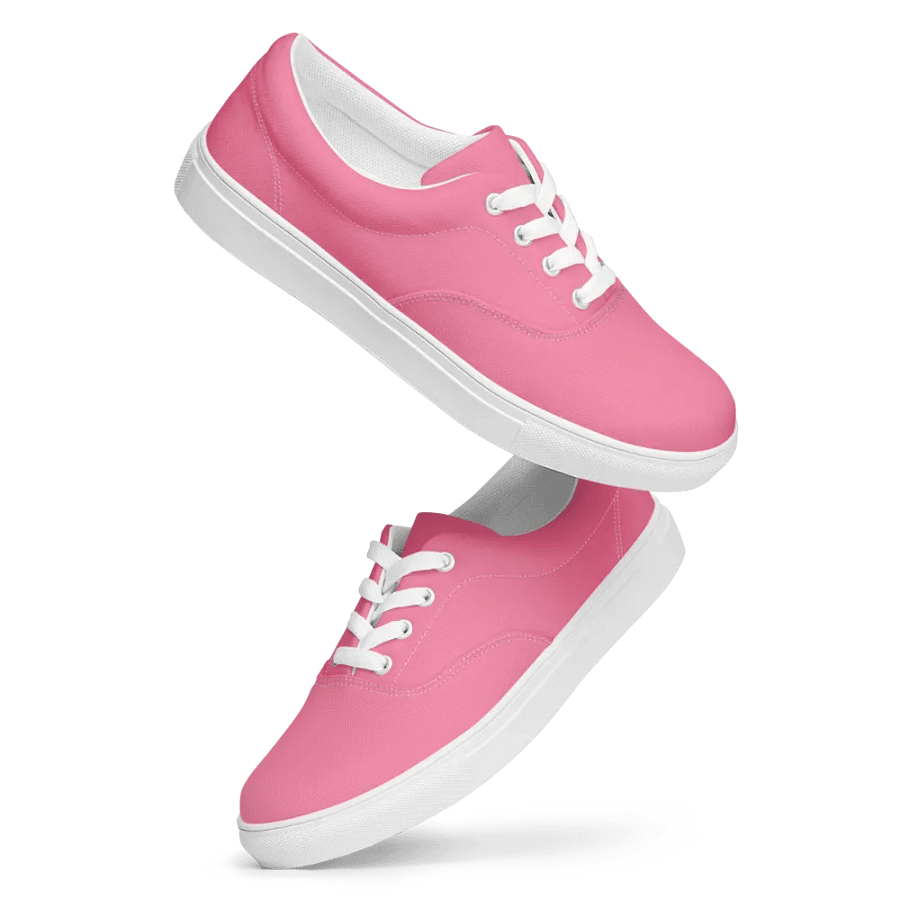 Muse Coquette Lace-Up Canvas Shoes (Marshmallow) product image (9)