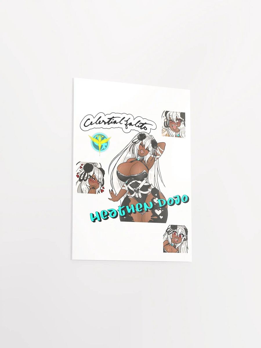 Cosmic Black Matte Poster product image (30)