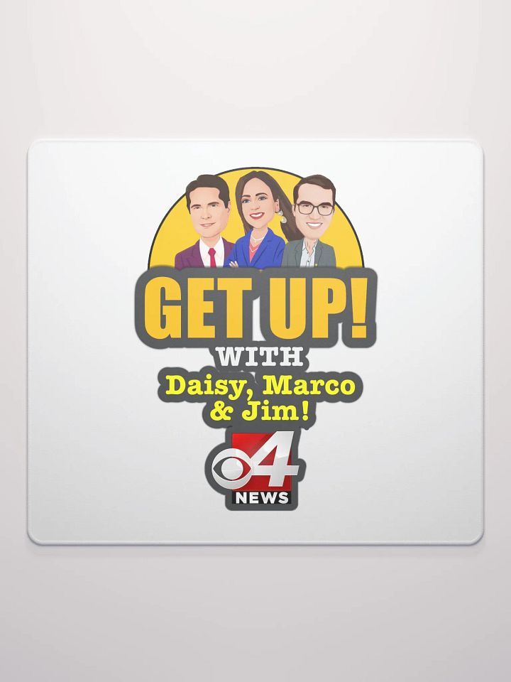 Get Up! With Daisy, Marco & Jim Rise and Game Mouse Pad product image (4)