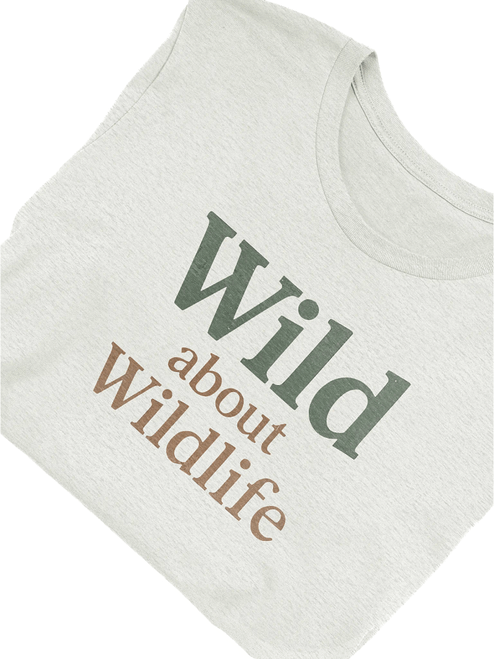 Wild about Wildlife T-shirt, Wildlife Conservation Tee, Nature Lover T-shirt product image (7)