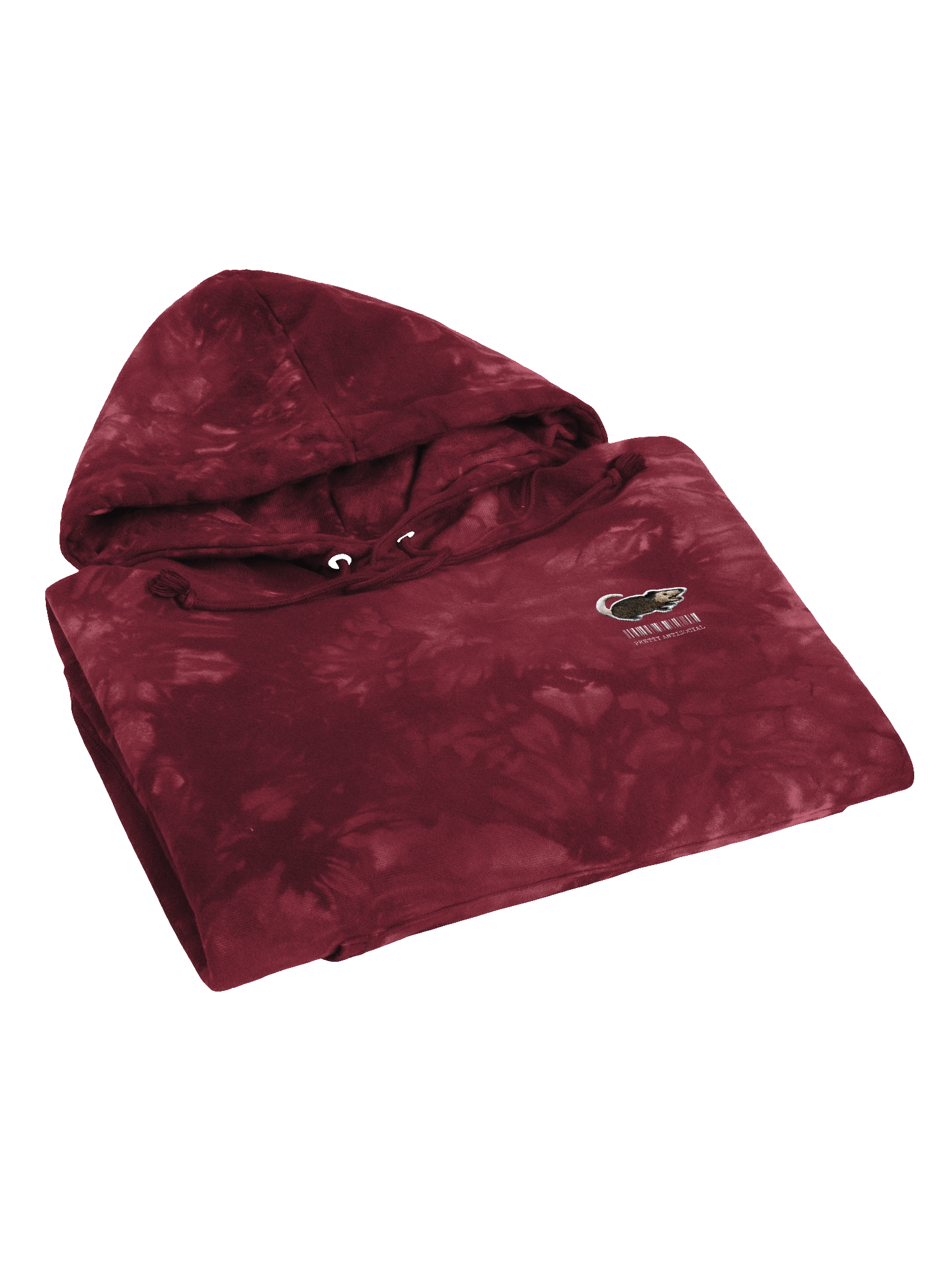 PASP Possum Tie-Dye Hoodie – Barcode Edition product image (3)