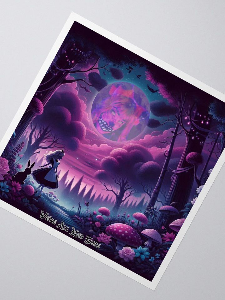 We're All Mad Here - Cheshire Cosplay Sticker product image (5)