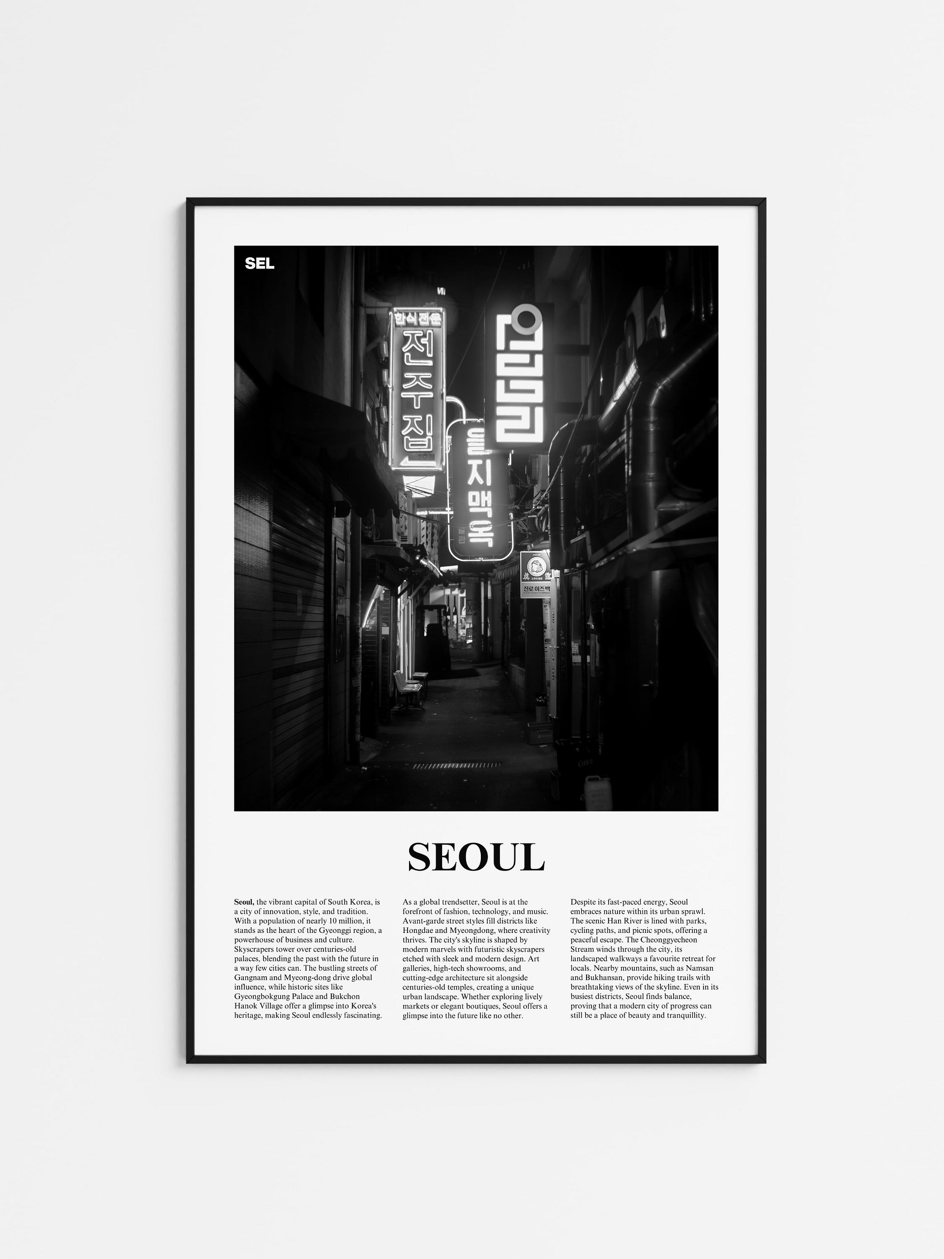 Seoul 04 Newspaper Poster product image (1)