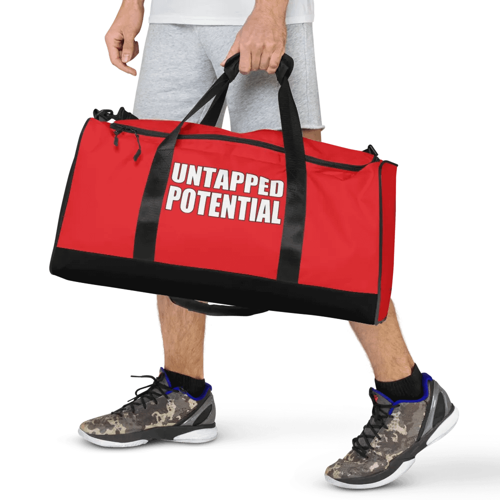 Untapped Potential Red Duffle Bag product image (7)