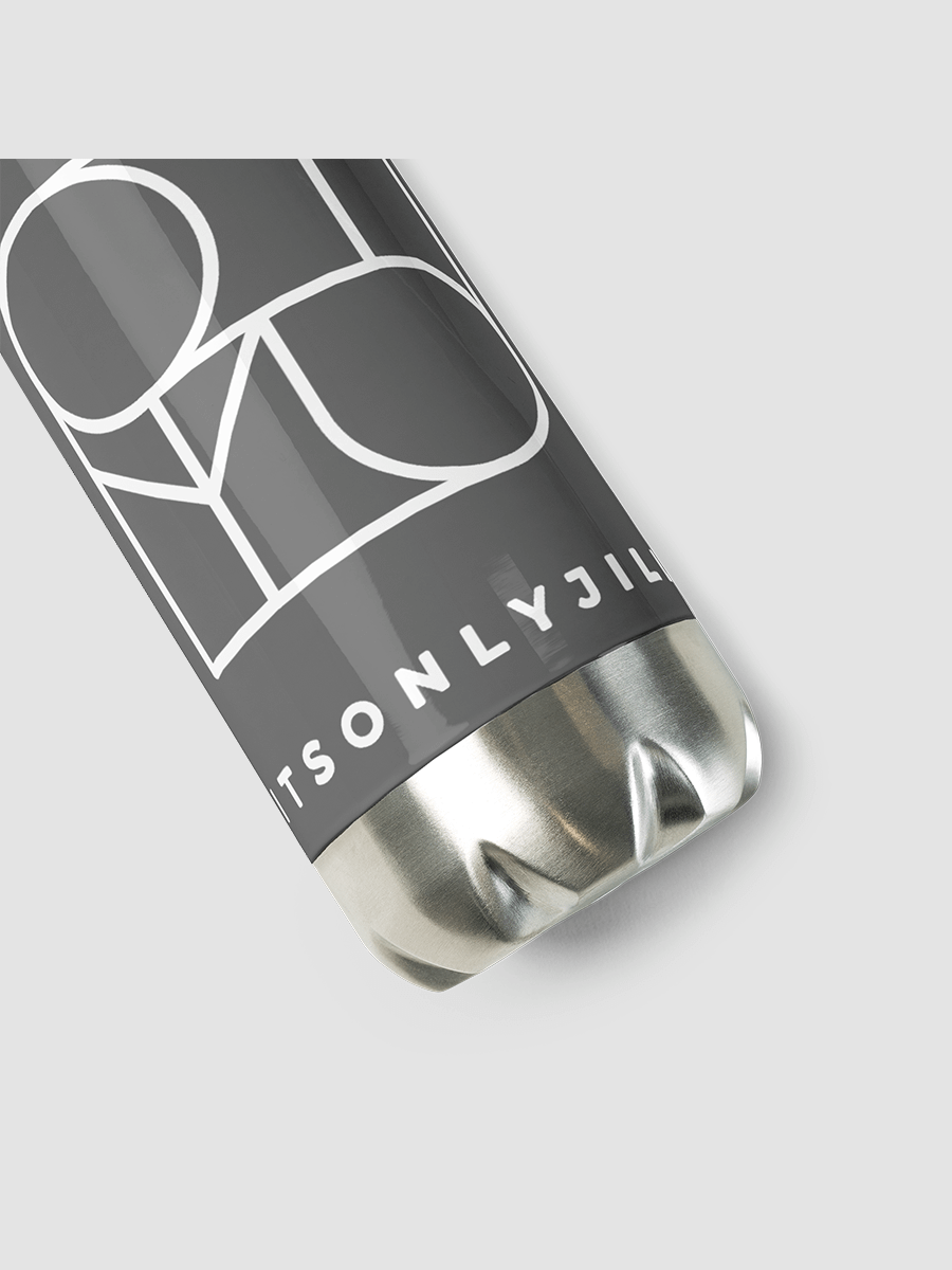 Stainless Steel Water Bottle (Grey) product image (3)