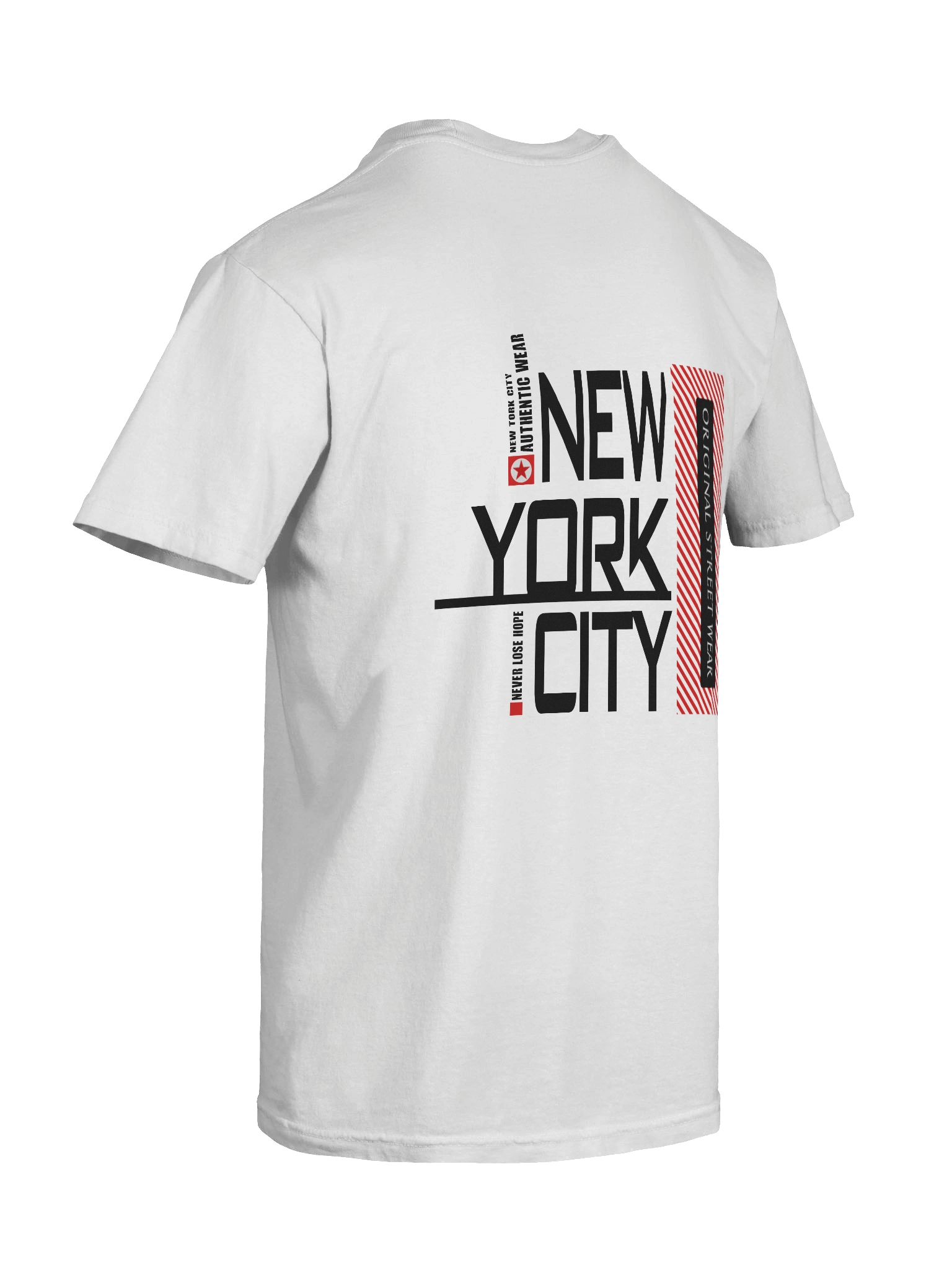 NEW YORK CITY Streetwear T-Shirt – Urban Bold Graphic Design product image (10)
