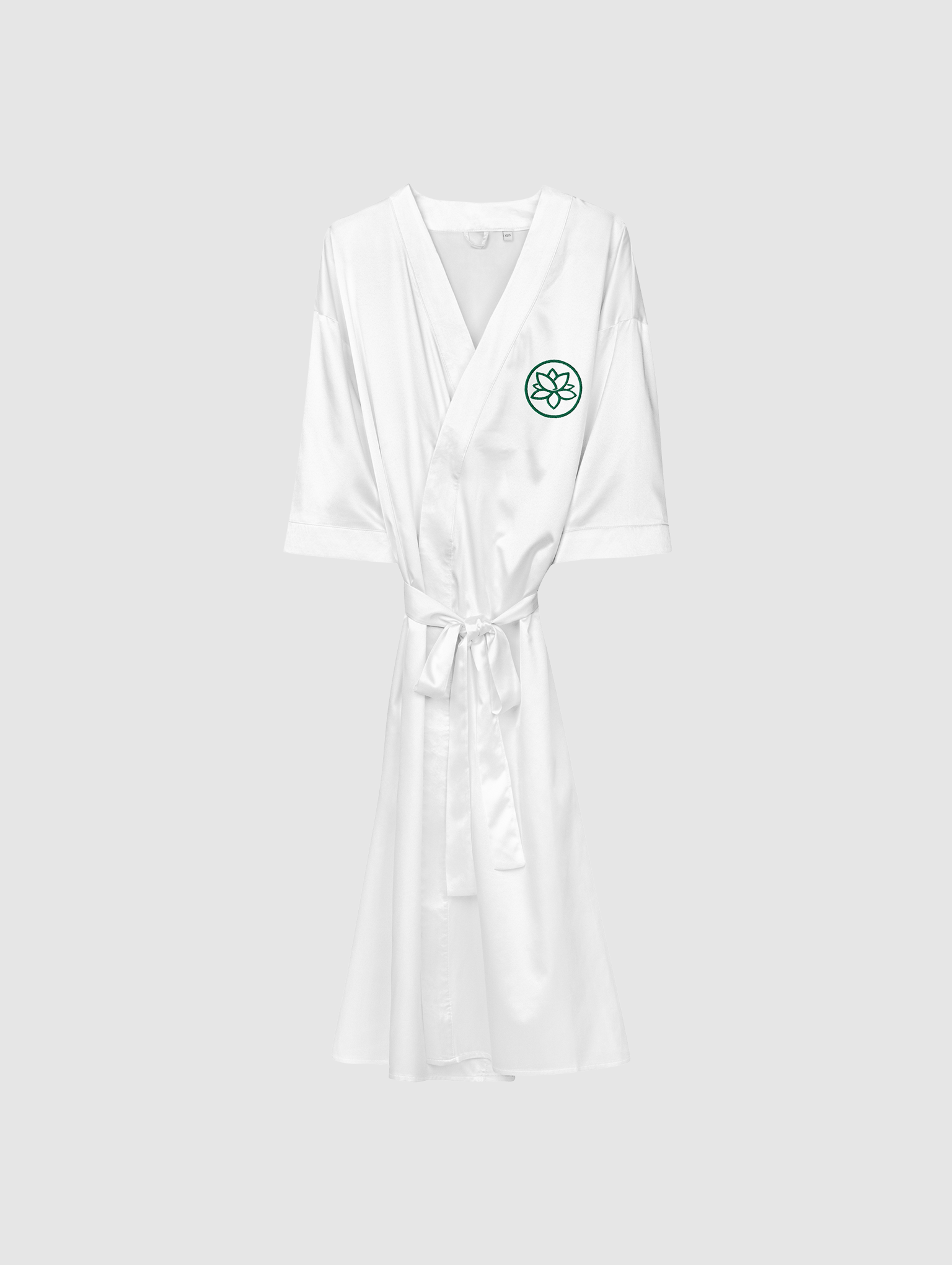 Lofi Lotus Satin Robe product image (1)