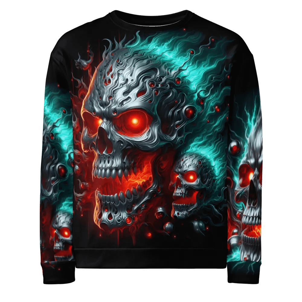Ethereal Inferno All-Over Print - Unisex Sweatshirt #4 product image (1)