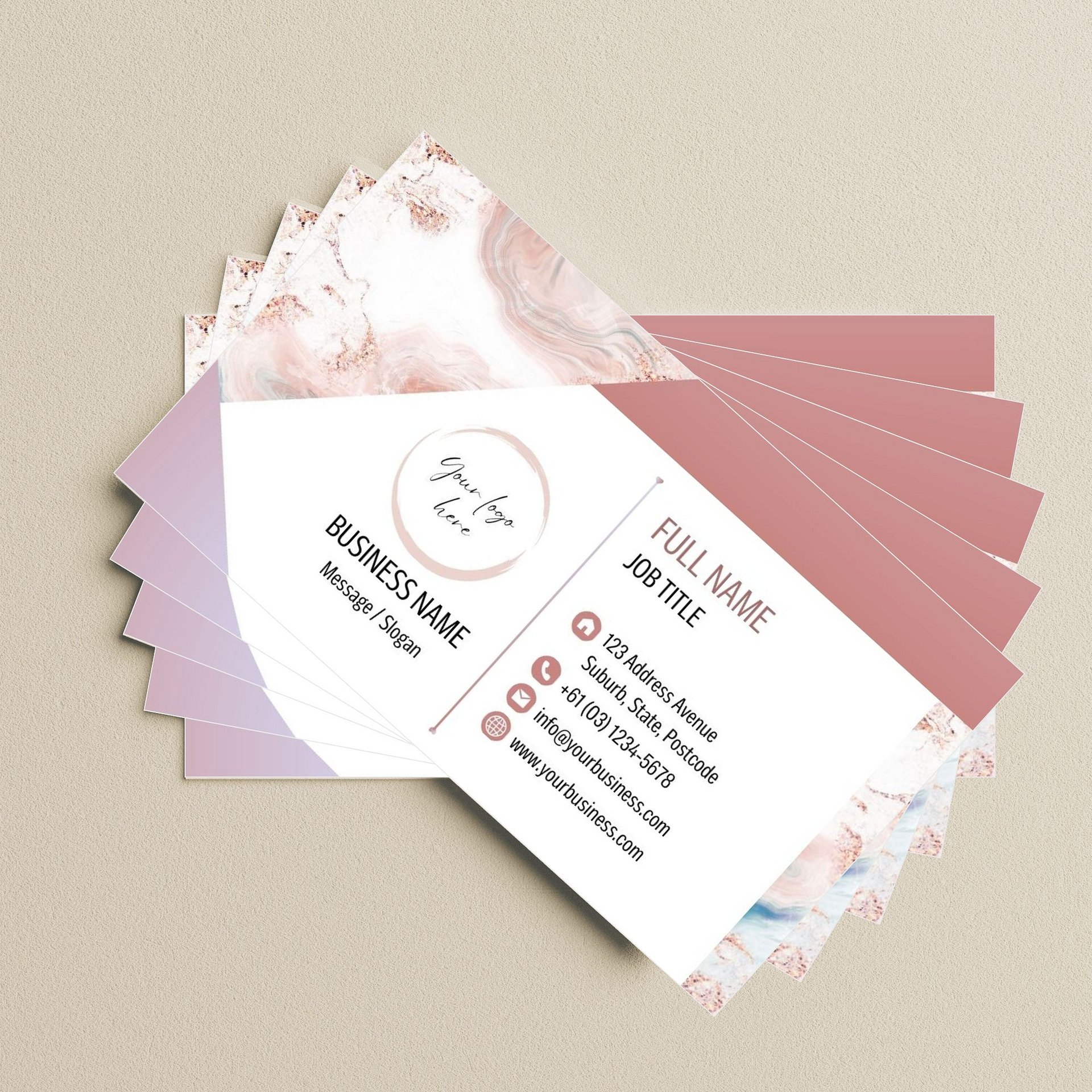Roseanne - Business Card Template product image (4)