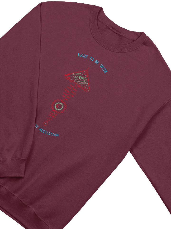 Dare To Be Wise Crewneck Sweatshirt product image (2)