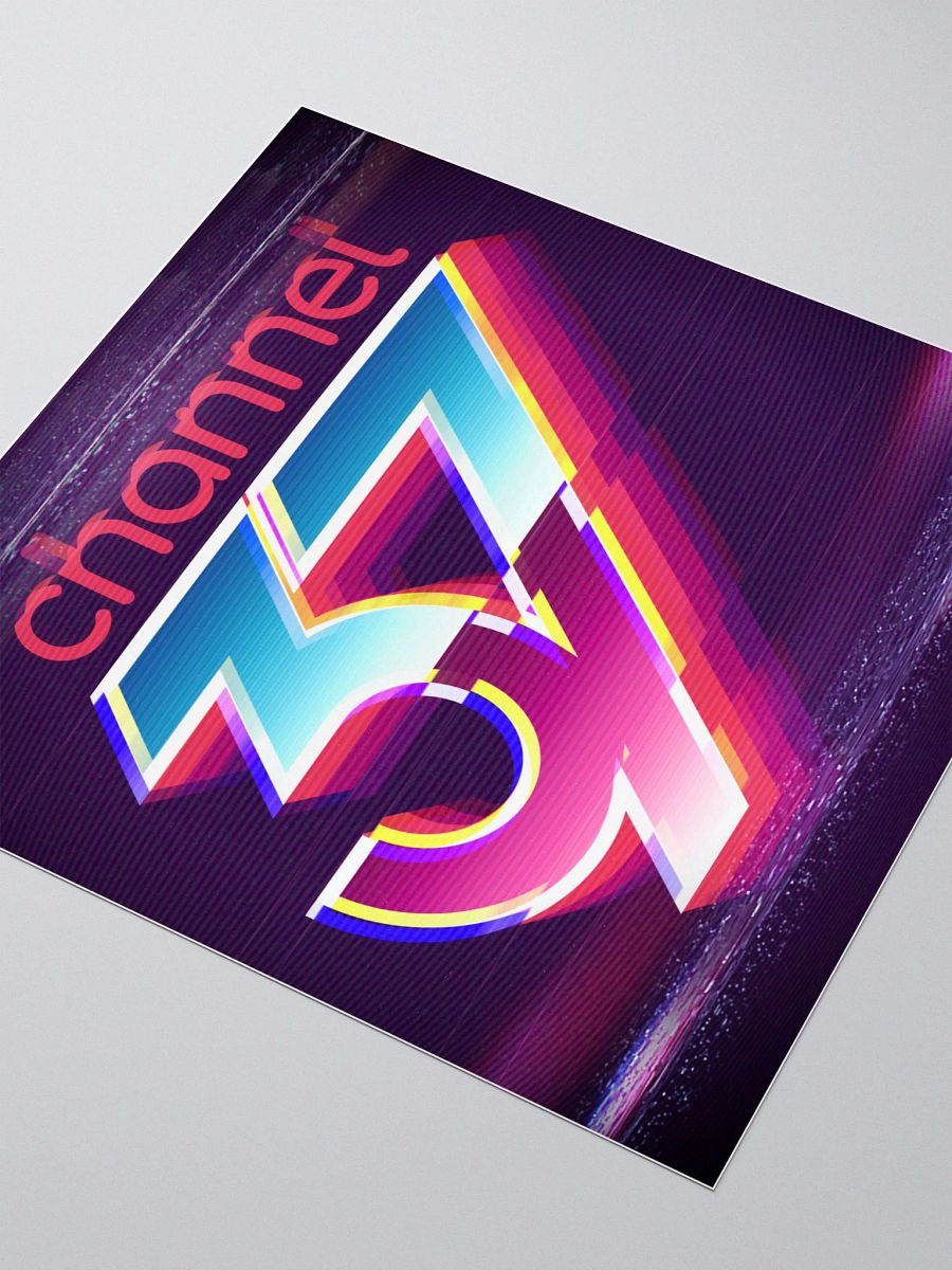 Channel 37 Glitch Icon Sticker product image (3)