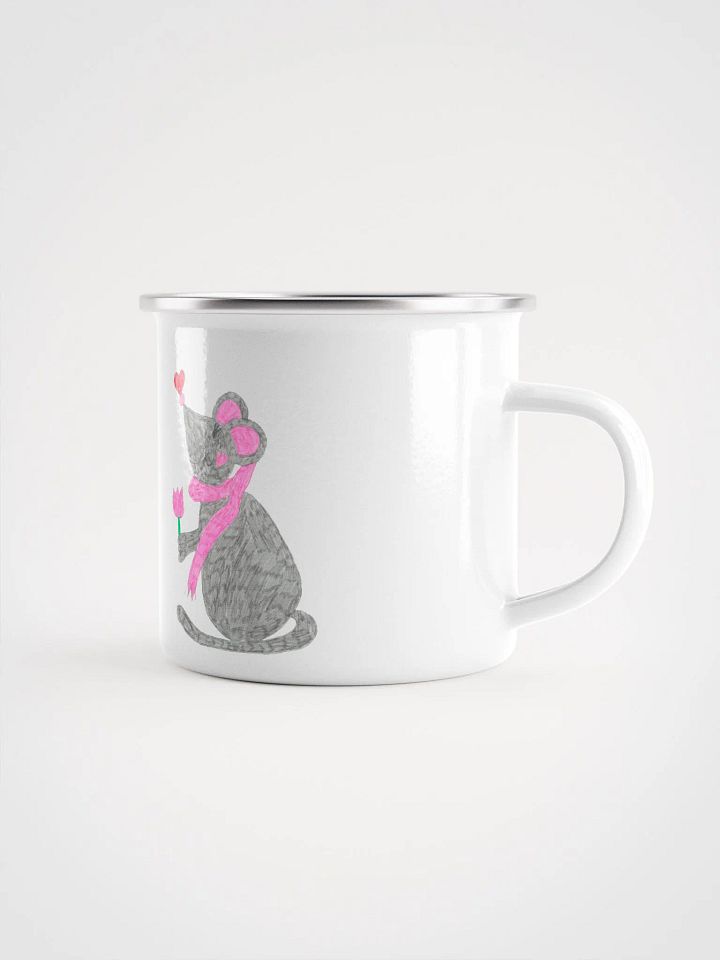 Tulip mouse enamel mug product image (2)