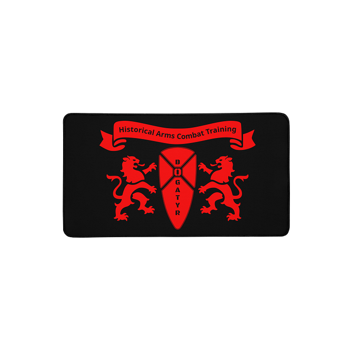 Red HACT logo Desk Mat product image (2)