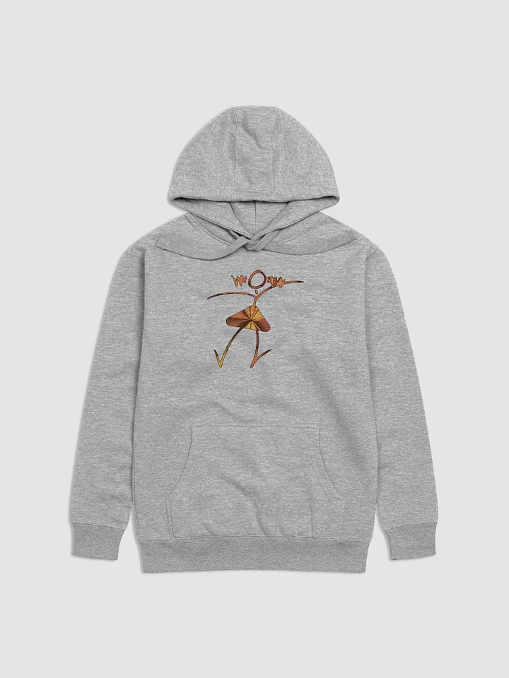 Dynamic Pose Metallic Hoodie product image (1)