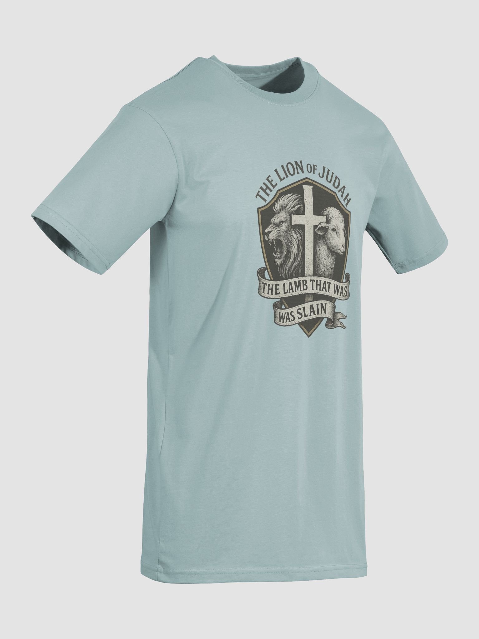 Lion of Judah/Lamb that was Slain alt colour Tee product image (37)