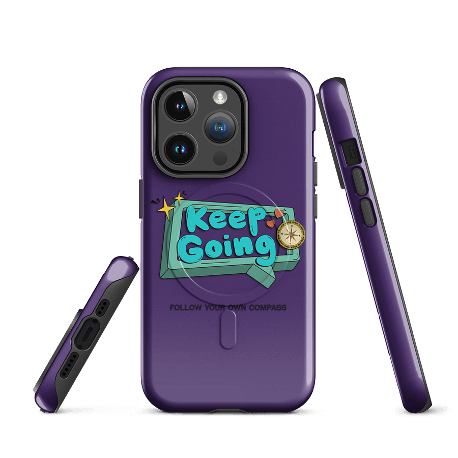 keep going ♡ phone case (iPhone - MagSafe Tough Case) product image (3)