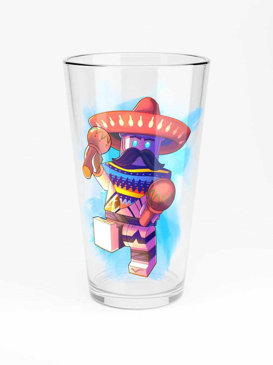 Titanium Taco Pint Glass product image (3)