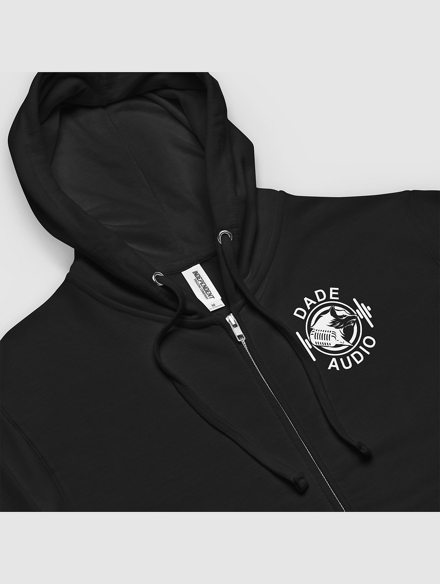 Dade Audio Fleece Zip Up Hoodie White product image (3)