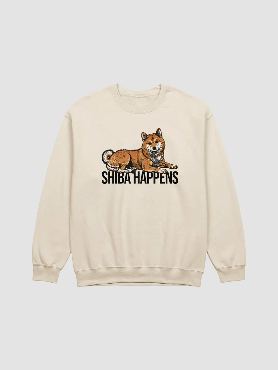 Shiba Happens Sweatshirt of a Shiba Inu | Funny Shirt for Shiba Inu Paw-rents product image (20)