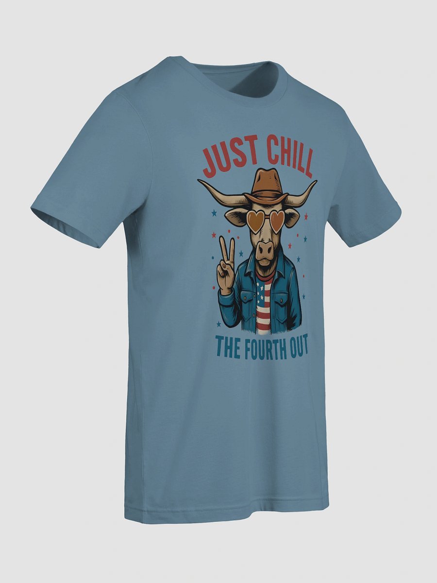 Fourth of July Longhorn Tee product image (9)