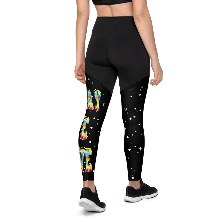 Peace sign sports leggings product image (8)