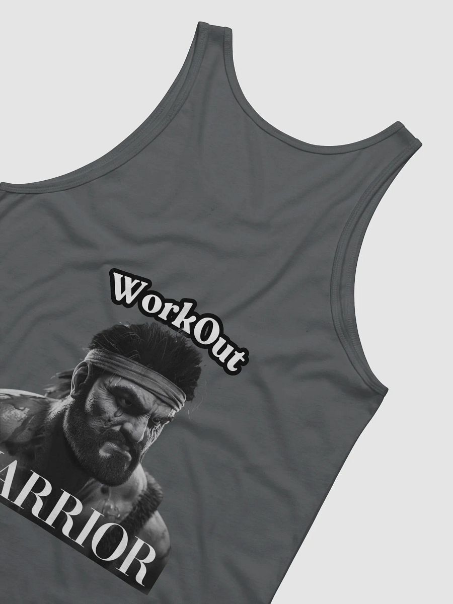 WorkOut Warrior- Bell + Canvas Jersey Unisex Tank Top For Him or Her product image (5)