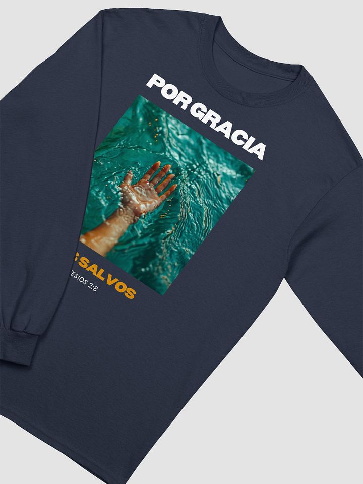 Camiseta Unisex Manga Larga | Por Gracia sois salvos product image (2)