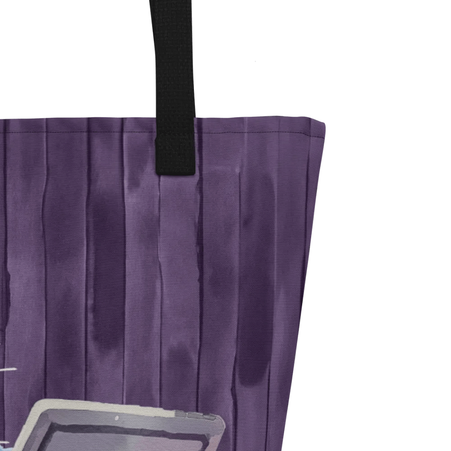 21st Century Digital Cat – Fun Feline Tote Bag product image (7)