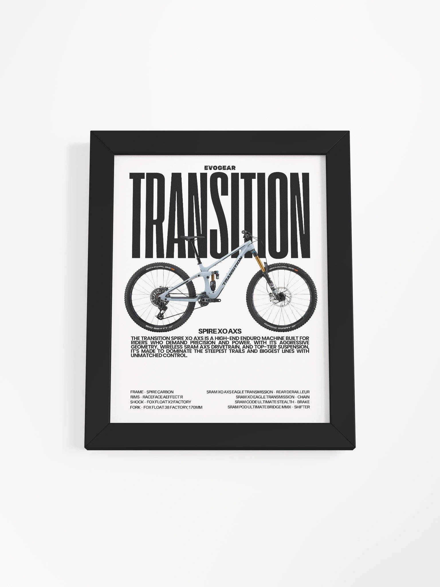 Transition Spire XO AXS Frame product image (1)