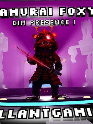 SAMURAI FOXY #fnaf #robloxfnaf #roblox