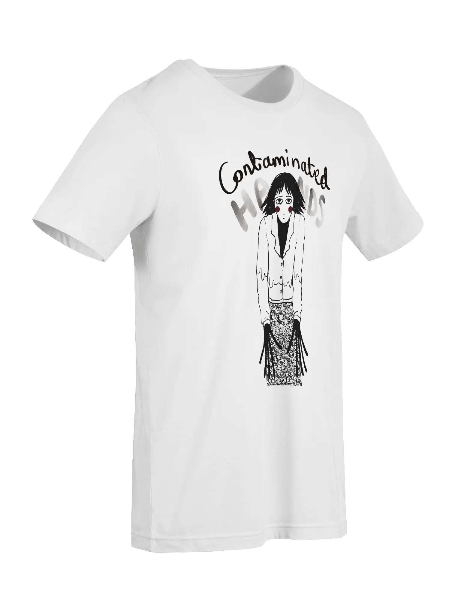 Contaminated hands T-shirt product image (59)