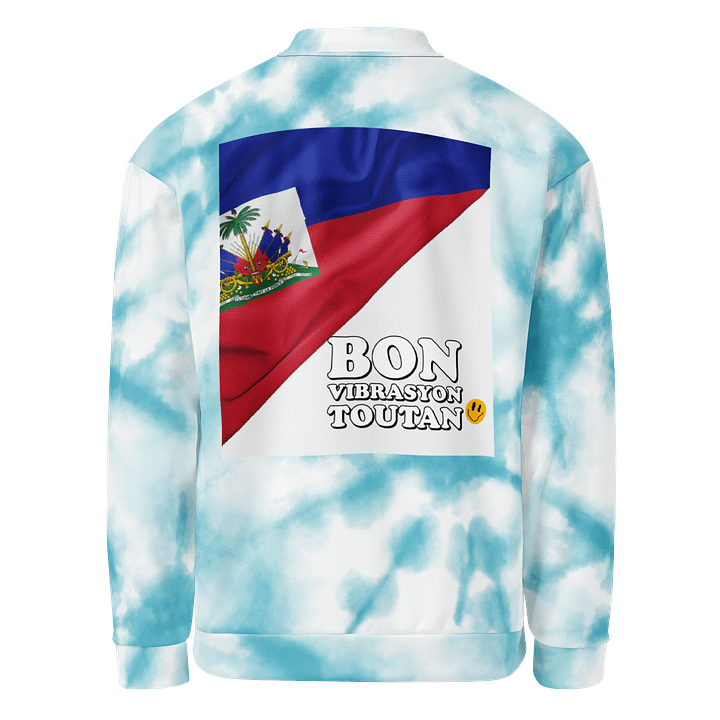 Edikasyon se Richès All-Over Print Bomber Jacket – Make Noise Without Saying a Word product image (2)