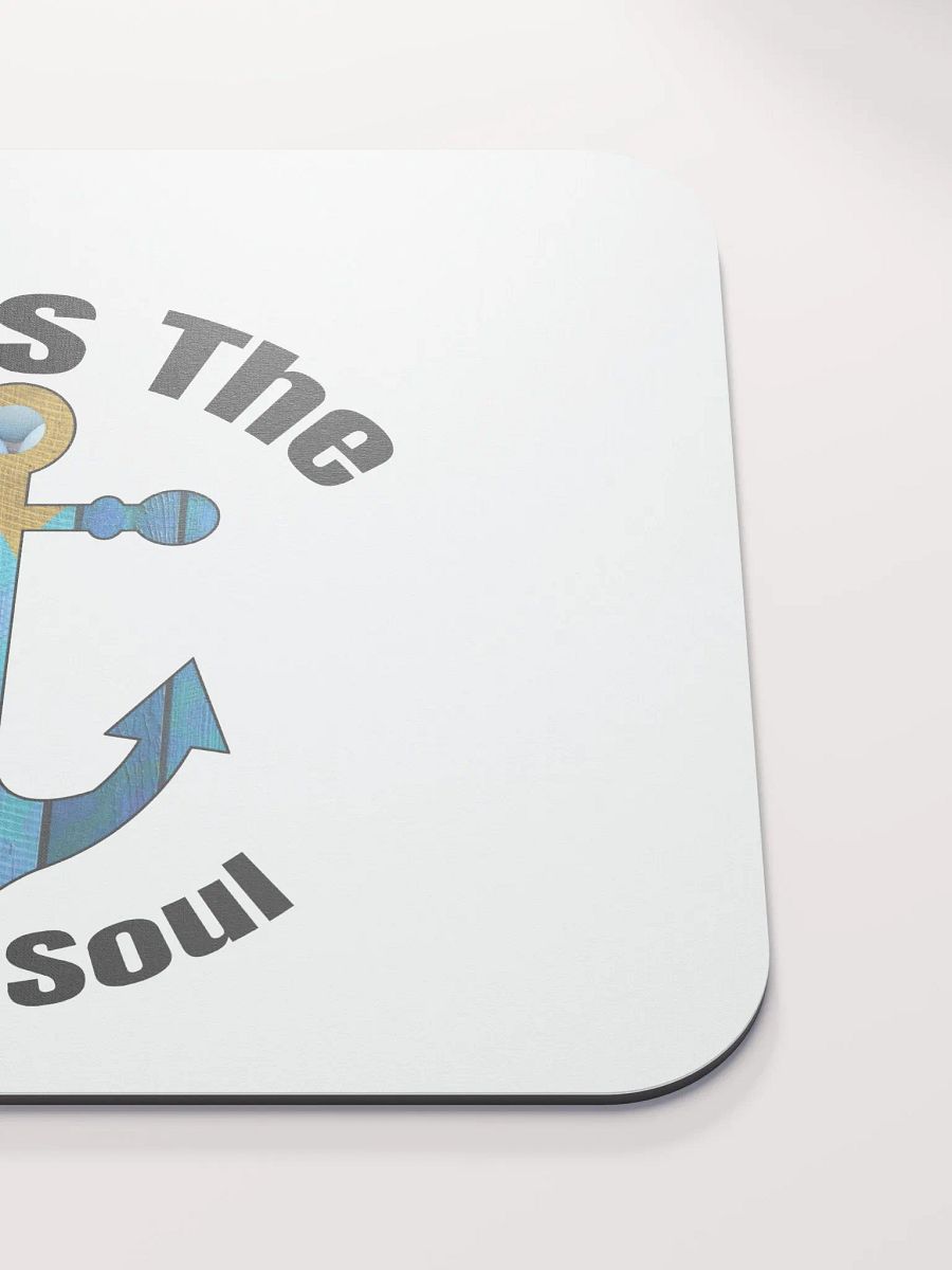 Nautical Luxe Anchor Mouse Pad product image (5)