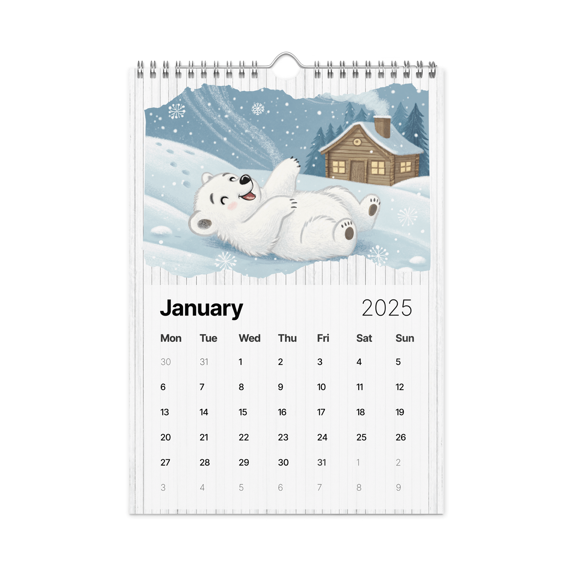 ADORABLE ANIMALS WALL CALENDAR 2026 product image (6)