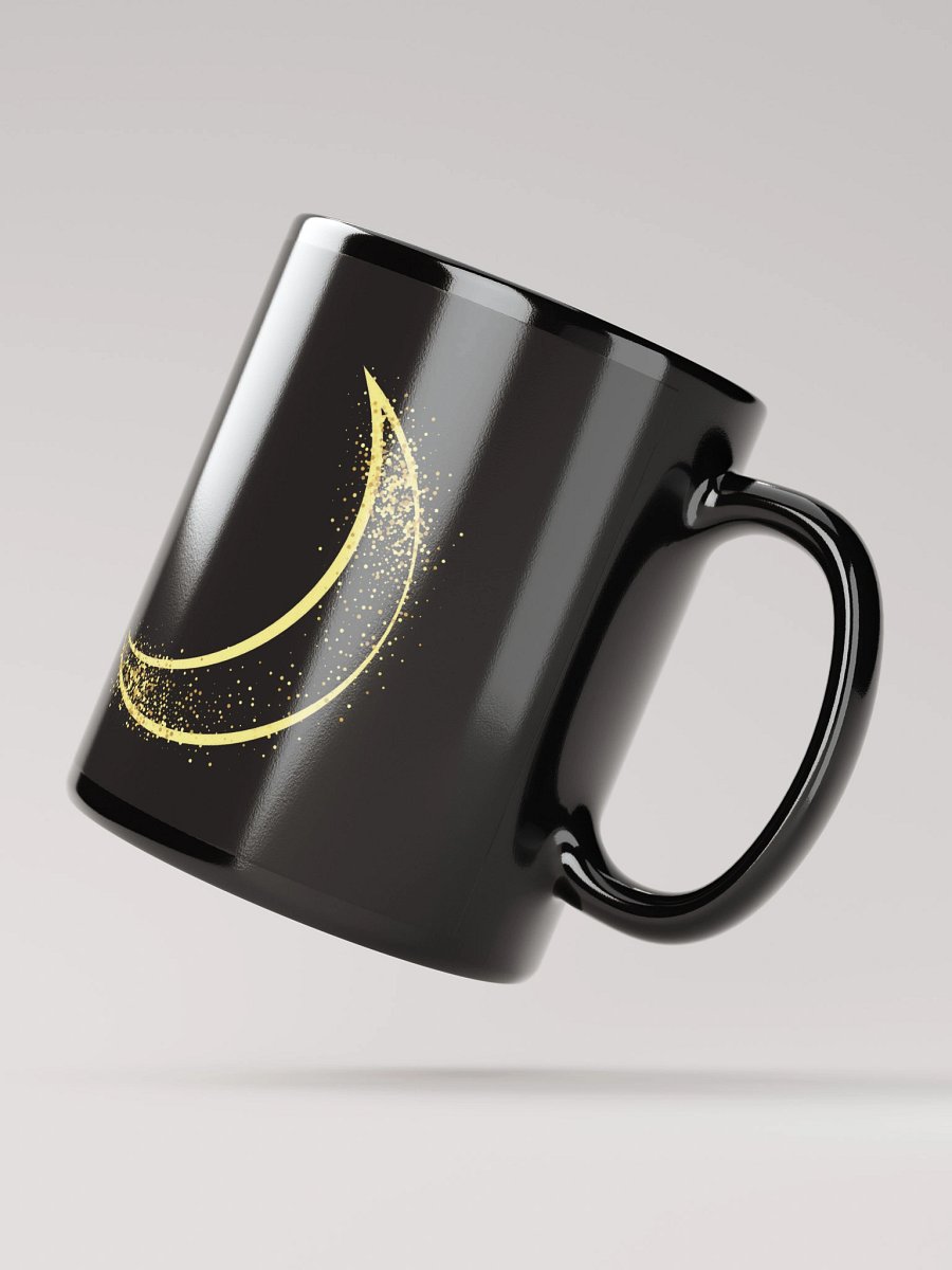 Mug Noir et Doré - Lune - Cadeau Féminin product image (2)