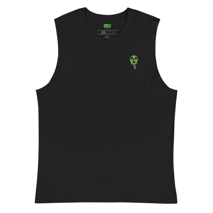 Slimey Logo Muscle Tank Shirt (Embroidered) product image (2)